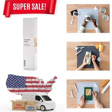 1ft x 21ft Clear Transfer Tape for Precision Vinyl Crafting - Easy Application