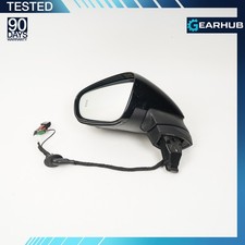 2020-2024 Porsche Taycan Left Driver Mirror 360 Camera Blind Spot Oem Black