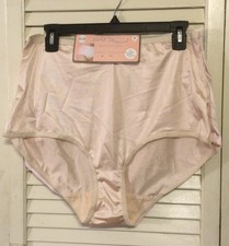 NWT 3 Pairs Body Glamour Granny Nylon Tricot Panties Size 9