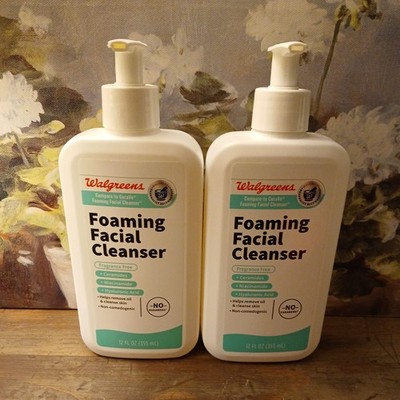 Walgreens Foaming Facial Cleanser W/Niacinamide & Ceramides 12 fl oz Qty 2