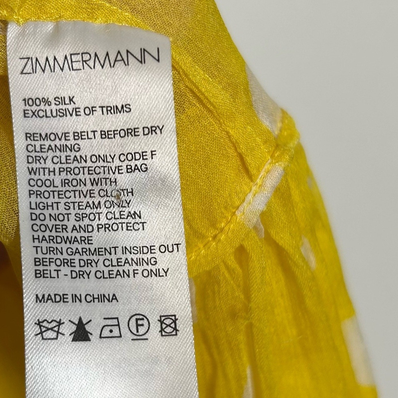 ZIMMERMANN Brightside Polka Dot Silk Chiffon Midi… - image 8