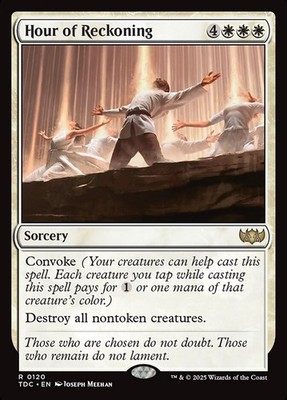 Hour of Reckoning 0120 Non Foil Rare Tarkir Dragonstorm Commander MTG NM
