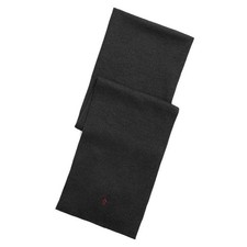 Polo Ralph Lauren 25FW Red Pony Embroidered Ribbed Scarf Gray 150391870