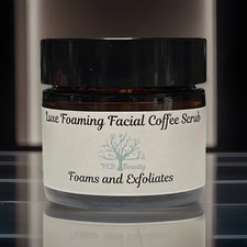 Facial Scrub Gentle Exfoliation Foaming Coffee for Smooth, Radiant Skin