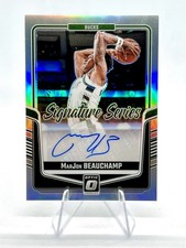 MarJon Beauchamp 2024-25 Donruss Optic Signature Series Silver Prizm #SS-MAR
