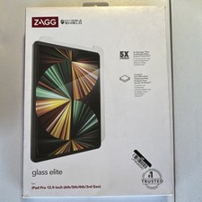 ZAGG Invisible Shield Glass Elite Screen Protector for iPad Pro 12.9" 3rd-6th