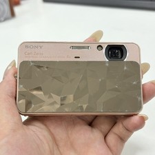 Sony Cyber-Shot DSC-T110D Digital Camera 16.1MP 5x Zoom Touch Screen Gold