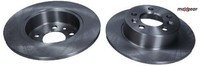 2X Bremsscheibe Maxgear 19-2596 2 Bremsscheiben Hinterachse Hinten FüR Renault