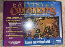 Our Amazing Colliding Continents Earth Science Kit  NEW SEALED