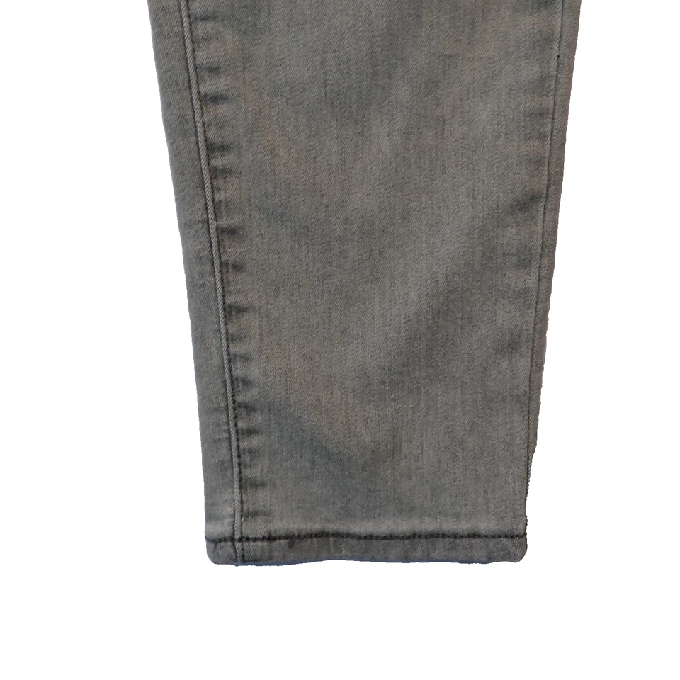 Pantalones de jean apt 9 para mujer con control de barriga tiro medio elásticos doble botón talla 10 Foto 4 de 4