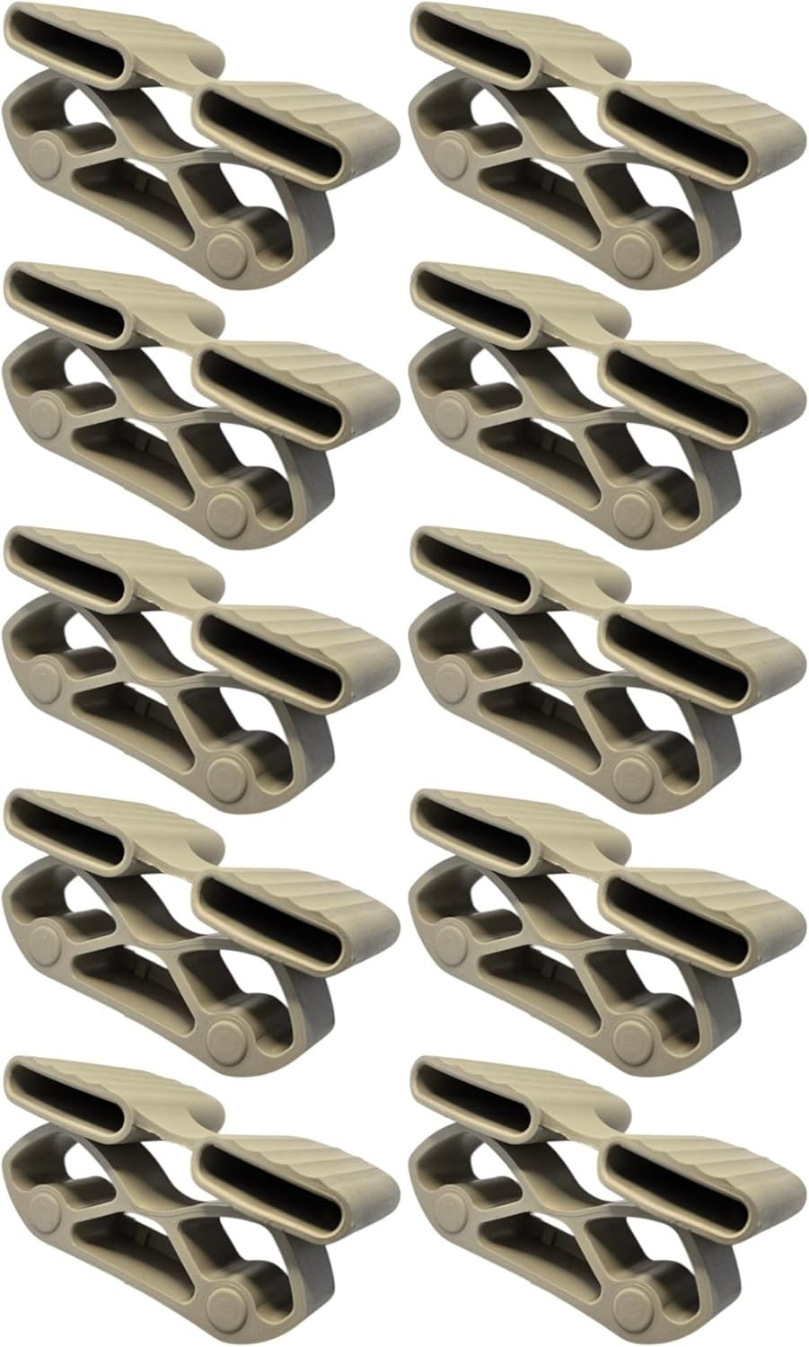 Support double latte 38x8 mm en élastomère amortisseur anti-grincement de sommier