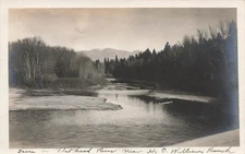 LP11 Flathead Valley H. O. Williams Ranch Kalispell  Montana RPPC Postcard