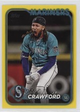 2024 Topps Series 1 Yellow JP Crawford #49 0q5