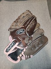 Rawlings WFP120 12" Fastpitch Softball Glove Right Hand Throw Brown Pink