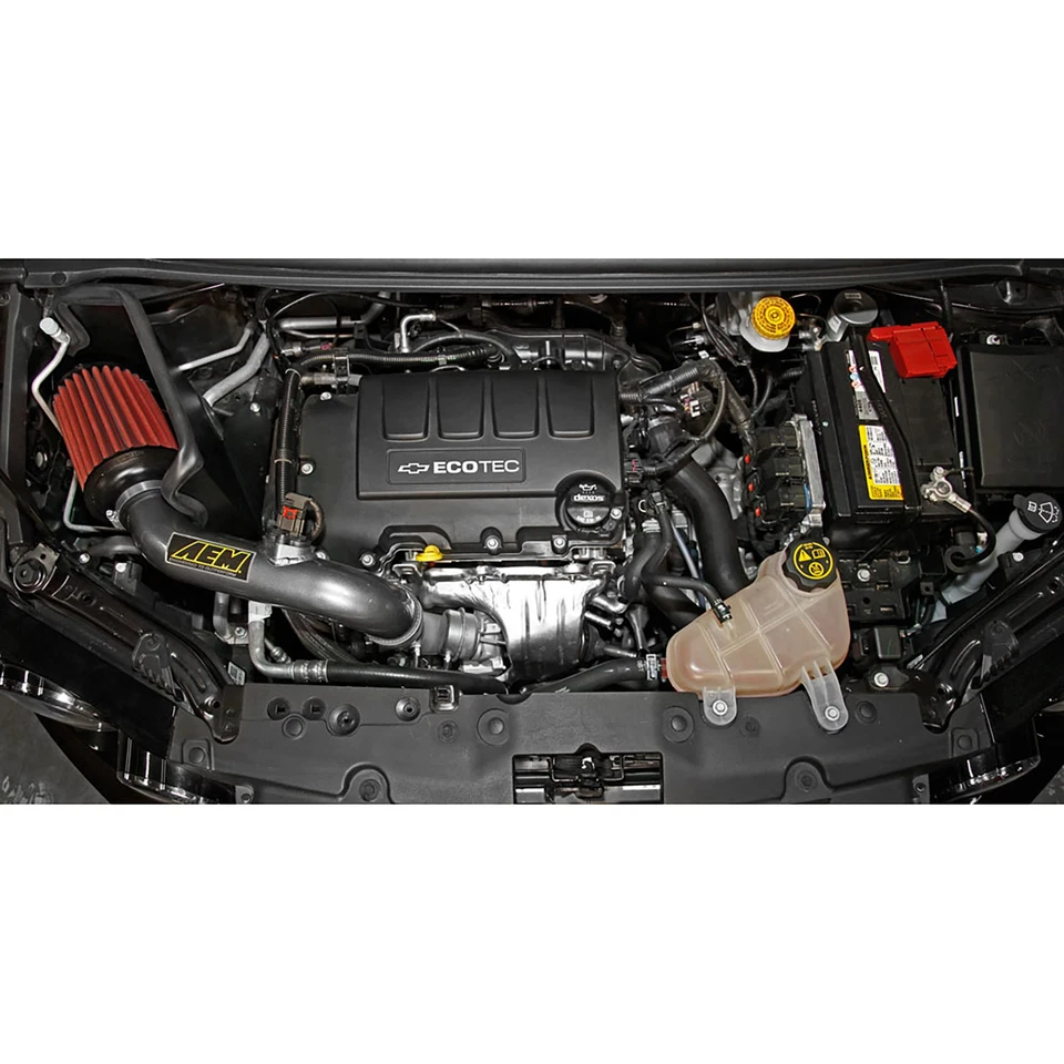 Sistema de admisión de aire frío de rendimiento AEM 21-788C para Chevrolet Sonic 2012-20 1,4 L Foto 3 de 4