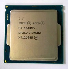Intel Xeon E3-1240 v5 3.50GHz, 4 cores, 8 threads, S-Spec SR2LD