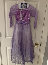 Princess Dress Purple Princess Halloween w/ Acc. Snow Queen Girls 6 / 130