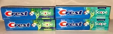 4x Crest Complete Scope Outlast Toothpaste 5.4oz Whitening, Exp 11 & 12/2027