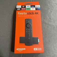 Fire TV Stick 4k Ultra HD Streaming Media Player Alexa Voice Remote Control