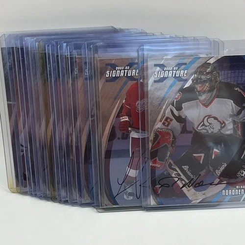 2002-03 Be A Player Signature Series Autographs Pick One! Complete your Set!