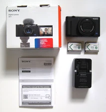 Sony ZV-1 Vlogging Compact Digital Camera - Black