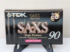 Vintage Cassette TDK SA-XS 90 (Red wheel and gold screw ) Tape NOS ULTRA RARE!