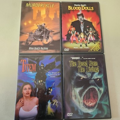 Murdercycle - Blood Dolls - Totem - Full Moon Features -  4 DVD Lot # 8