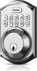 Serrure de porte intelligente TEEHO TE001 à entrée sans clé avec clavier, Nickel satiné NEUF