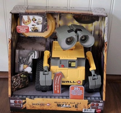 MATTEL & Disney / PIXAR - HELLO WALL-E | RC W/ Lights & Sounds-New