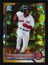 2022 Bowman Chrome Draft Sapphire Edition Gold 9/15 Eddinson Paulino 0vg0