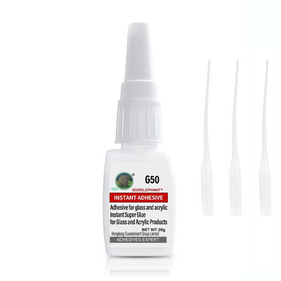 Super Glue for Glass, Instantly Strong Adhesive for Glass, Acrylic, Glasses, Cry