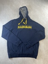 Napapijri Geographic Mens Hoodie XL Navy Blue...