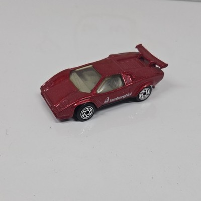 Matchbox Lamborghini Countach LP 500 S Diecast Car Red 1985 Model
