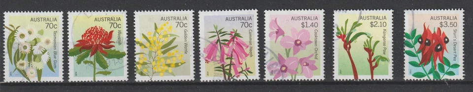 2014 Australia Flora Flores 7 Val. Usados N° 4193/4199 MF121321 - Imagen 1 de 1