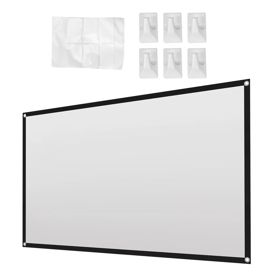 Projektionswand für Heimkino HD  Faltbare Anti-Falten E9K28337 - Bild 1 von 1