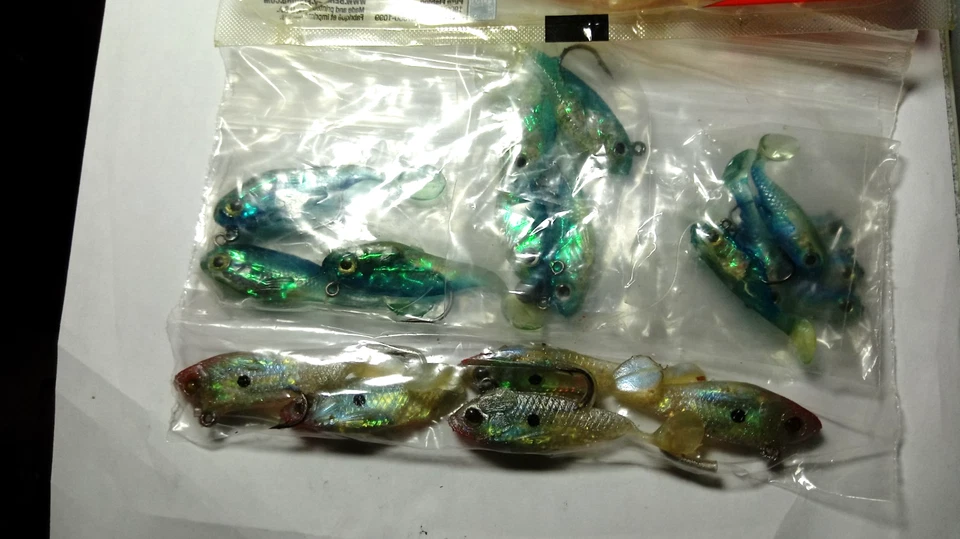 BERKLEY=LARGE LOT= JIGS, SWIMBAITS, JIGGING GRUBS, POWER TEASERS, ALL NEW - Image 3 of 3