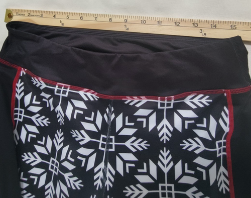 Krimson & Klover Women's Nordic Snowflake Leggings NWT $98 Large - Picture 7 of 7