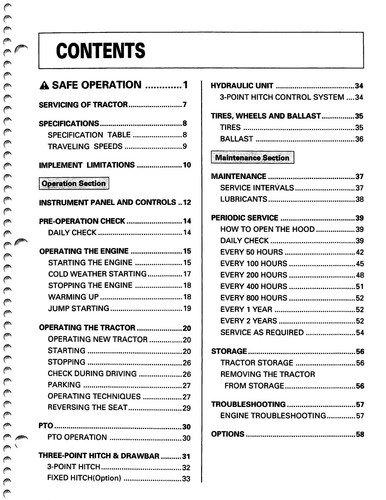 Tractor Workshop Service Manual & Parts Manual Kubota L35, TL720, BT900 - PAPER - Picture 10 of 17