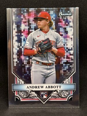 Andrew Abbott 2024 Bowman Sterling Rookie Revelation #BSR-25 (RC) - Reds
