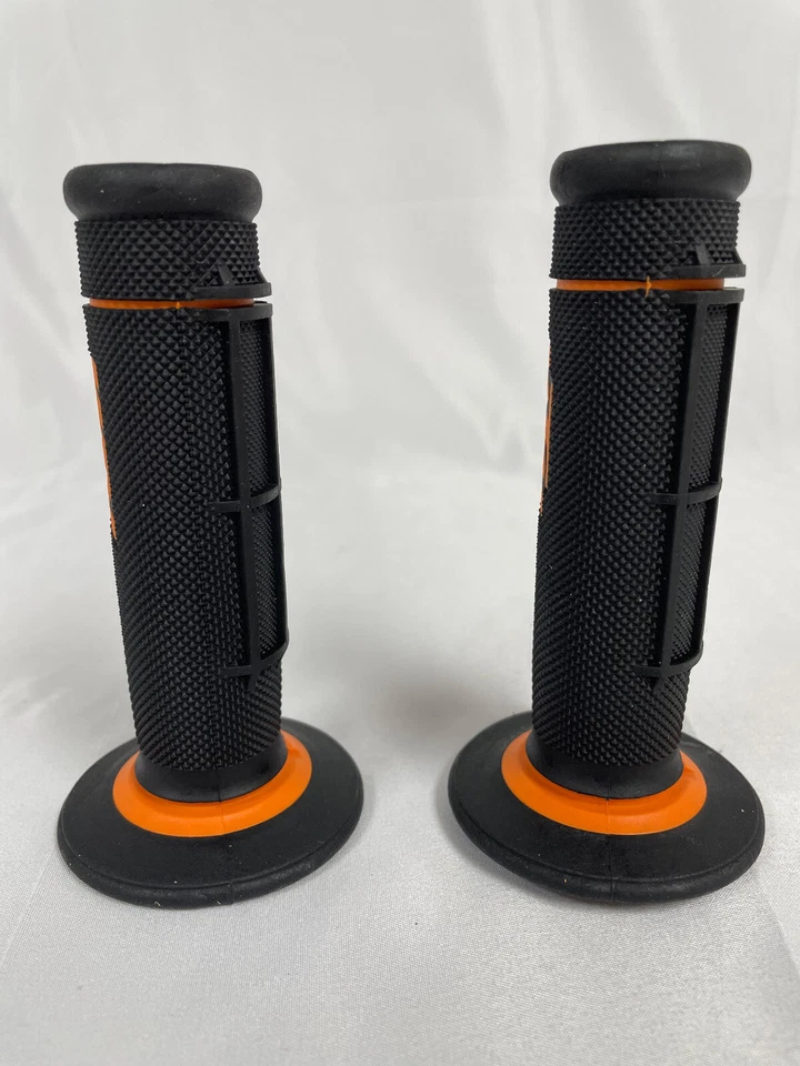OE KTM Black Orange Dual Compound Open-End Grips 2008-2015 65 SXS 63002021200 - Image 3 of 4