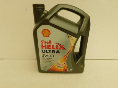 7,49 /l Shell Helix Ultra 5W-40 4 x 5 Ltr Motorenöl ACEA A3/B4 