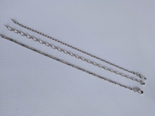 Armband Silber 2x 925 +1 x 835 schön gearbeitet Länge 19,5 cm TOP Zustand - Bild 24 von 24