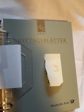 1 Post Album etb ersttagsb&auml;tter BRD 2007 komplett guter Zust mit selbstklebenden