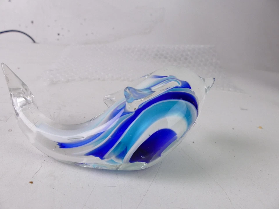 Glas Delphin Deko 16cm Flipper Tümmler RB-559 - Bild 4 von 4