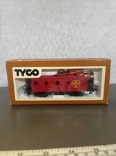 RARE HO Tyco ATSF 999628 Santa Fe CE-6 Red Caboose w/ Box FREE SHIPPING A18