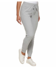NEW Marc New York Women's Soft Ribbed Jogger Gray Size Small