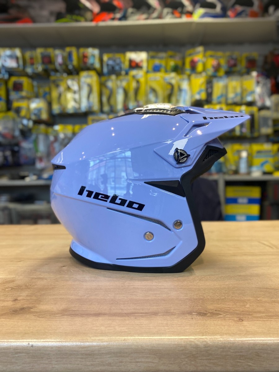 NEW 2024 HEBO ZONE TRIALS HELMET MONO X-LARGE 61-62CM ADULT MONTESA BETA  BLUE
