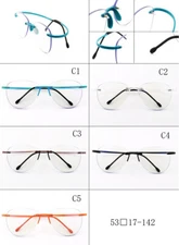 Fashion Ultra Light Rimless Reading Glasses UV400 Coating Lens Reader +0.0~+5.00
