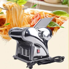 Electric Dough Roller Sheeter Noodle Pasta Maker Machine Stainless Commercial US