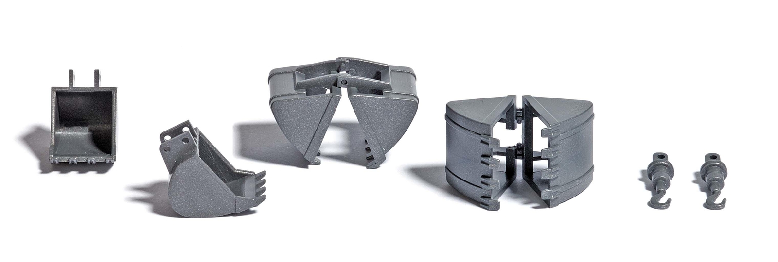 Excavator shovels OO/HO Gauge Busch 7799